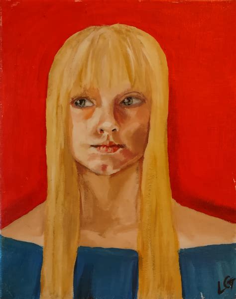 Joslynn, u/loreleievaann, Acrylic, 2020 : r/Art