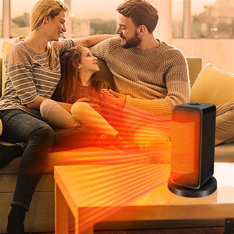 Dianli Portable Space Heater Fast Heating Desktop Electric Heater
