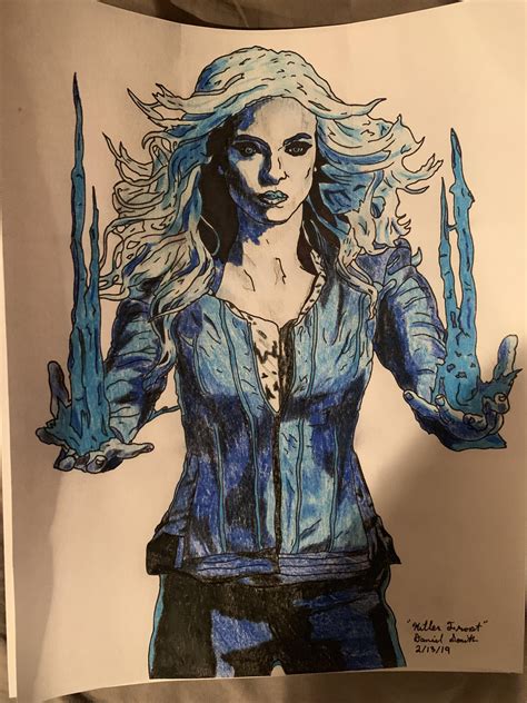 Killer frost drawing : r/TheFlashTV