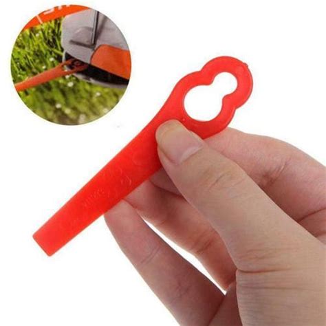 Lames de tondeuse à gazon pour jardin Rt250, 100 pièces, accessoires de ...