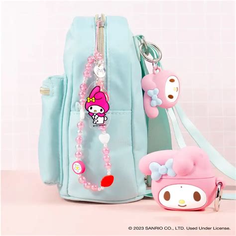 Sanrio Beaded Charm Wrist Strap - My Melody - Matcha Time Gift Shop