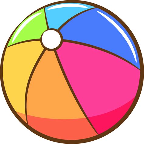Beach ball png graphic clipart design 19806685 PNG
