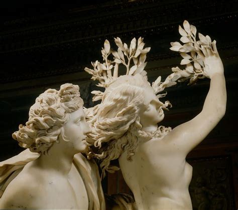 Apollo and Daphne | Gian Lorenzo Bernini | Daphne turning into a tree ...