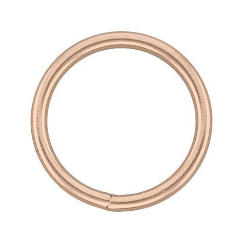 O Ring ø 15 - 35 mm, Rose Gold | Pet Hardware®