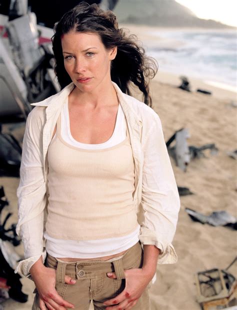 Evangeline Lilly says she was 'cornered' to do nearly nude scene on 'Lost'