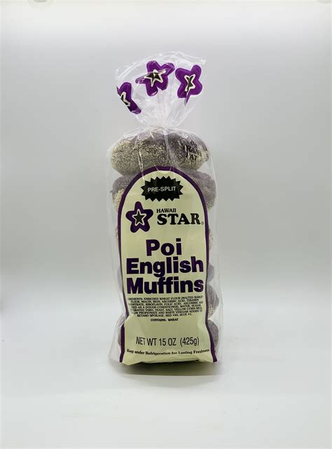 Hawaii Star Hsb Poi English Muffin - Walmart.com