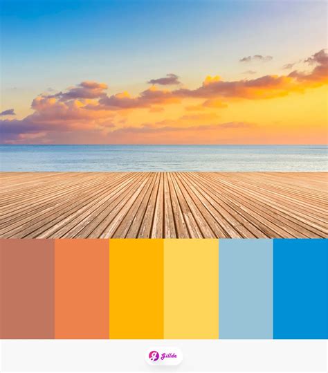 vibrant summer color palettes