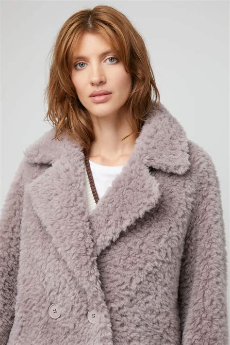 Шуба из овечьей шерсти SnowQueen_collection 668383003 цены в Москве ...