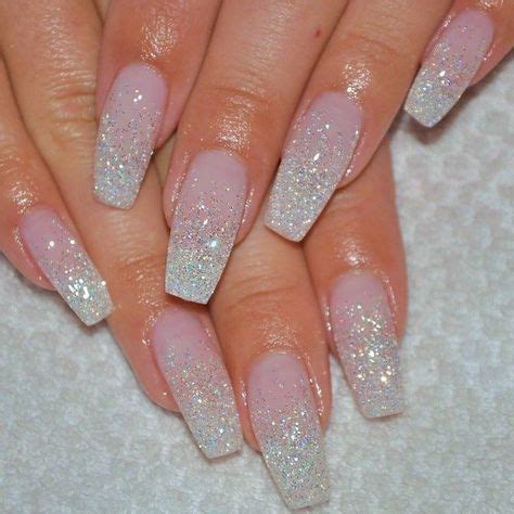Acrylic Glitter Nail Art