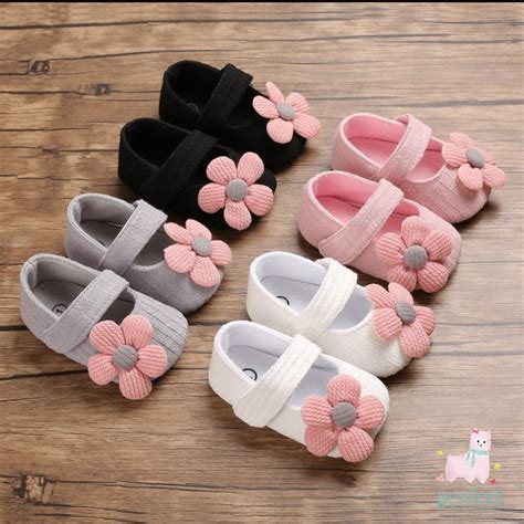 Baby Shoes Newborn Baby Girls Shoes Bow-knot Cute Anti-Slip Infant ...
