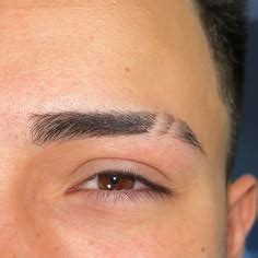 9 Eye slits ideas | haircuts for men, guys eyebrows, eyebrow design