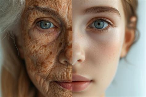skin aging stock  images  backgrounds