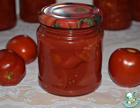 Томаты в собственном соку "Натуральные" | Food, Canned food, Recipes