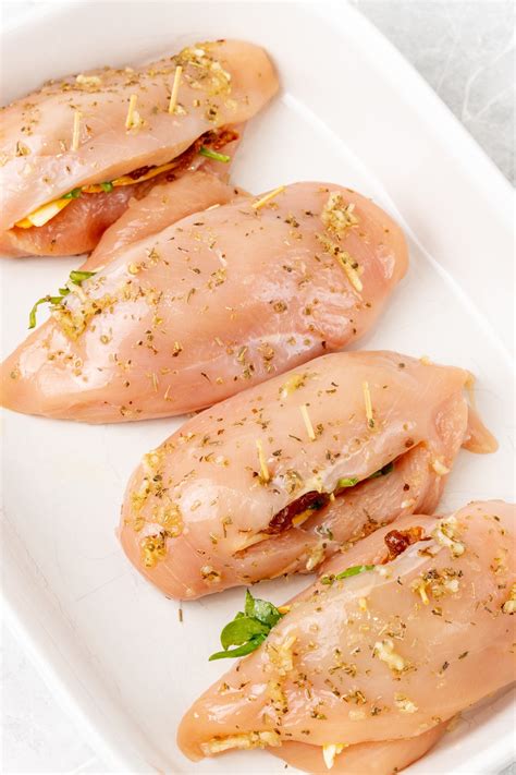 Baked Stuffed Chicken Breast ⋆ 100 Days of Real Food