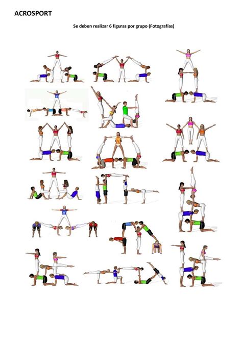 Acrosport Figures.