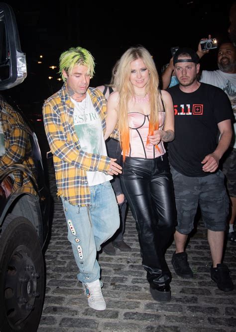 AVRIL LAVIGNE and Mod Sun Leaves Machine Gun Kelly’s Madison Square