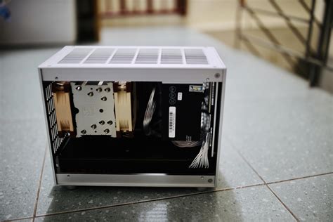 My itx case, smallest one. Size 8L : r/sffpc