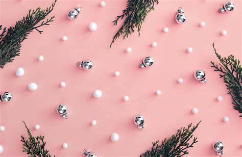[100+] Pink Christmas Backgrounds | Wallpapers.com