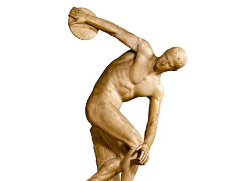 Discus Throw Olympics Greek