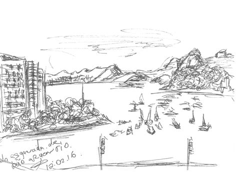 Rio De Janeiro Drawing at PaintingValley.com | Explore collection of ...