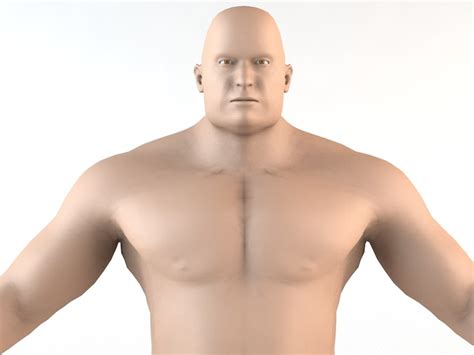 giant human character  model  obj fbx dae cd ds freed