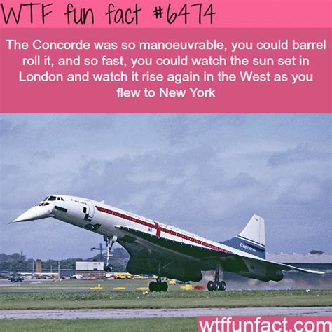 concorde airplane wtf fun facts