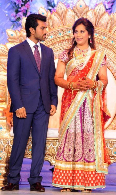 PIX: Ram Charan Teja's grand wedding reception | Couple wedding dress, Wedding, Wedding ...