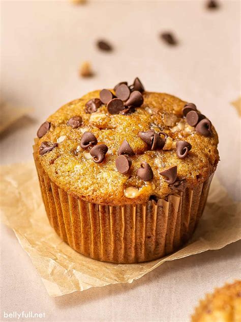 Banana Bread Muffins Recipe - Belly Full