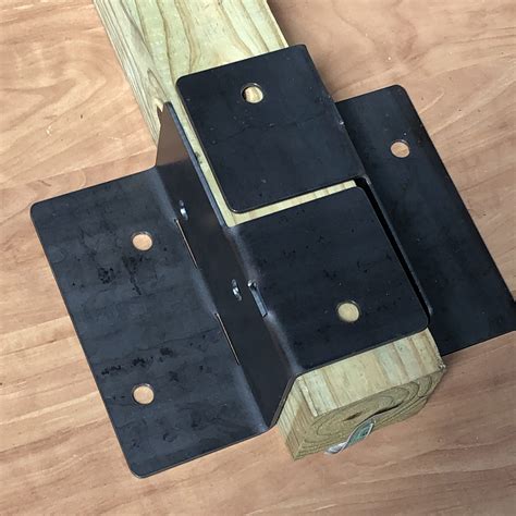 deck railing post bracket