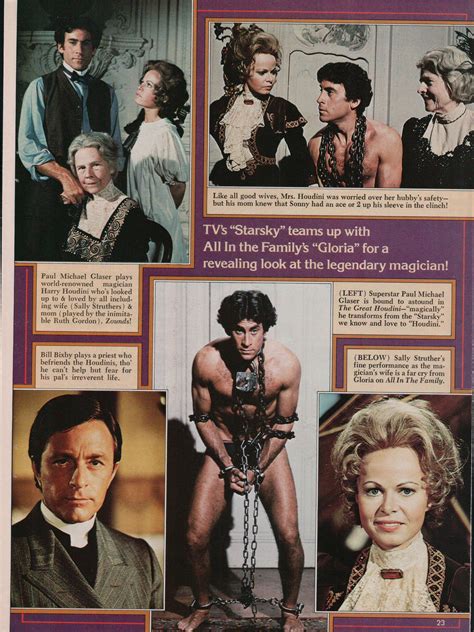 Paul Michael Glaser Houdini | Paul michael glaser, Starsky & hutch