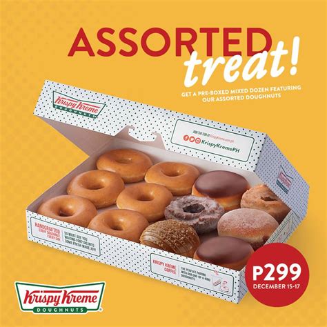 Manila Shopper: Krispy Kreme Early Christmas Promo: Dec 2017