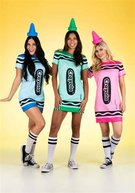 Green Crayola Crayon Women's Costume