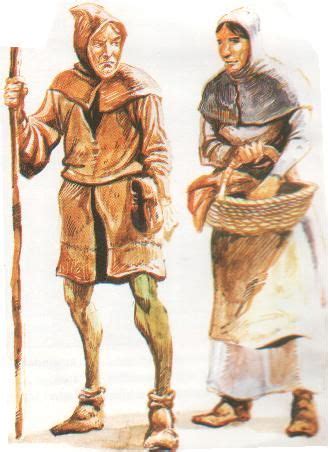 how to draw a serf from the middle ages