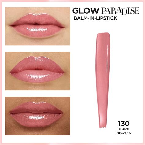L'Oreal Paris Glow Paradise Hydrating Balm-in-Lipstick - Nude Heaven
