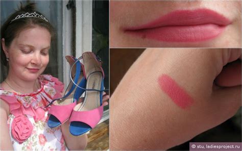 Матовая помада для губ Matte Lasting Lipstick (оттенок № 06) от ...