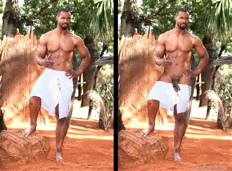 Boymaster Fake Nudes: Isaiah Mustafa , American actor gets naked