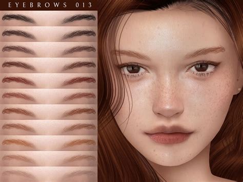 Eyebrows 013 – LutessaSims | Sims 4 cc makeup, Sims 4, Sims 4 cc skin