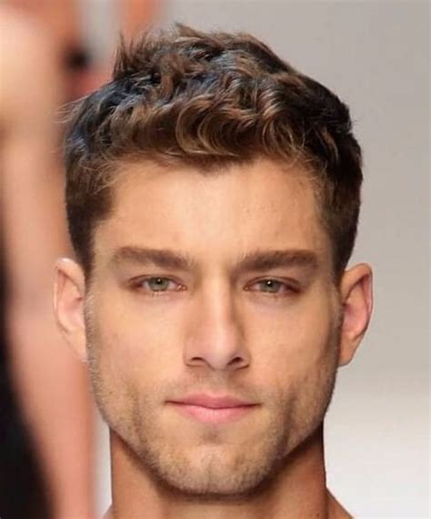 short wavy hairstyles men