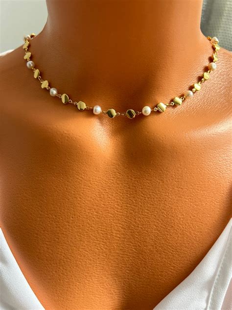 Handmade Bridal Pearl Necklace - Etsy