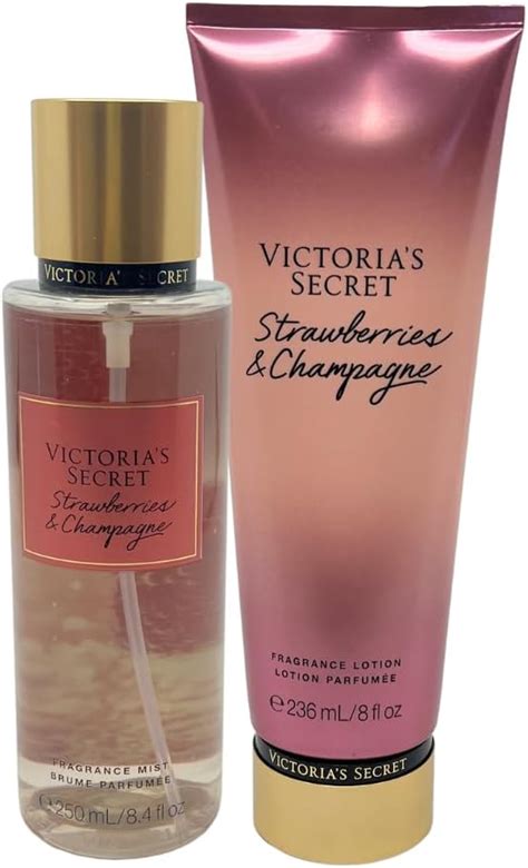 Amazon.com : Victoria's Secret Fragrance Spray, Strawberries/Champagne ...