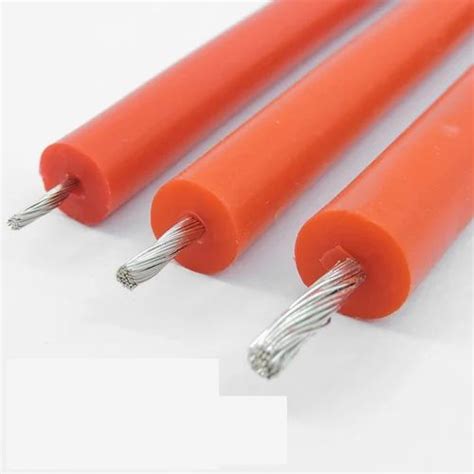Red Silicon High Temperature Cables, Single Core at ₹ 10/meter in New Delhi