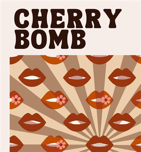 Cherry Bomb Album Cover Print Retro & Vintage Music Poster - Etsy