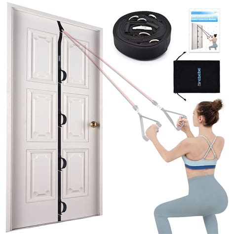 Brebebe Door Anchor Strap for Resistance Bands Exercises, Multi Point