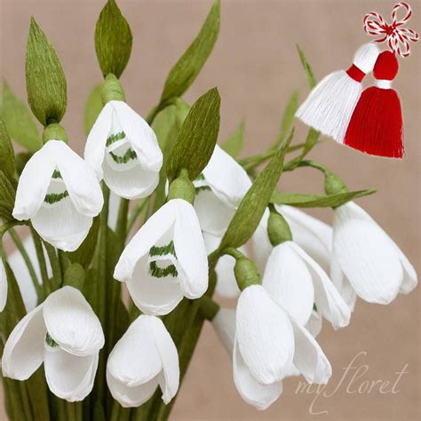 Честит първи март🤗😚 #бабамарта #мартеница #марта #март #paperflowers # ...