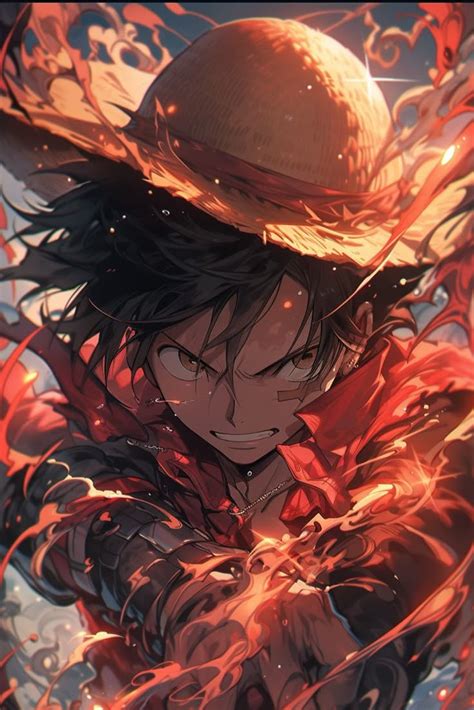 anime character wearing  hat  flames   air