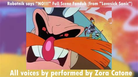 FANDUB: Robotnik says "NO!" - YouTube