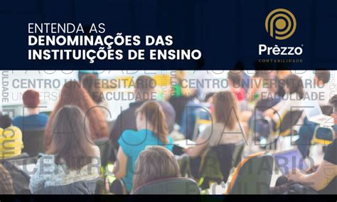 O Que Significa Instituição De Ensino - Entenda as denominações das instituições de ensino