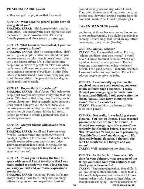 Zephra Magazine - Taryn Manning
