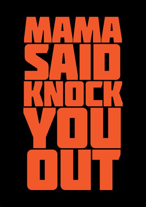 MAMA SAID KNOCK YOU OUT by thaBEAST on DeviantArt