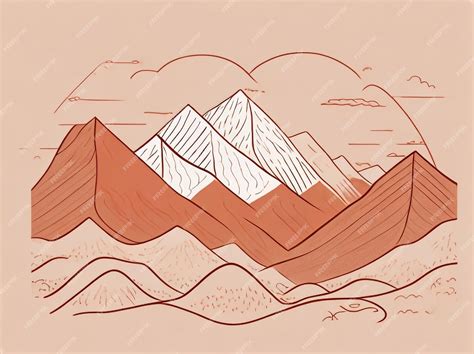 Premium Photo | Karwendel Mountains in Vector Illustration